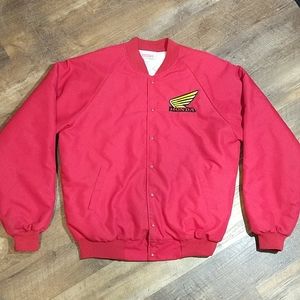 Hartwell Mens XL Red Honda Jacket U.S.A. Thick